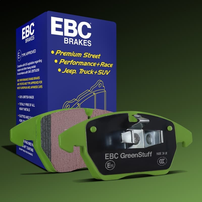 EBC Greenstuff Brake Pad Sets - Photo - Unmounted