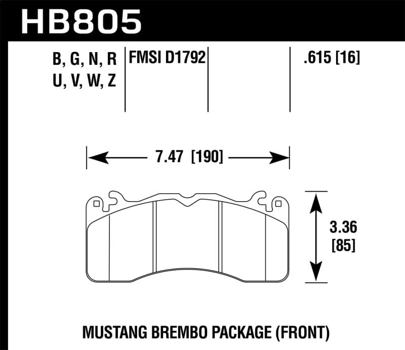 HAWK Ceramic Brake Pad Sets - Photo - Primary