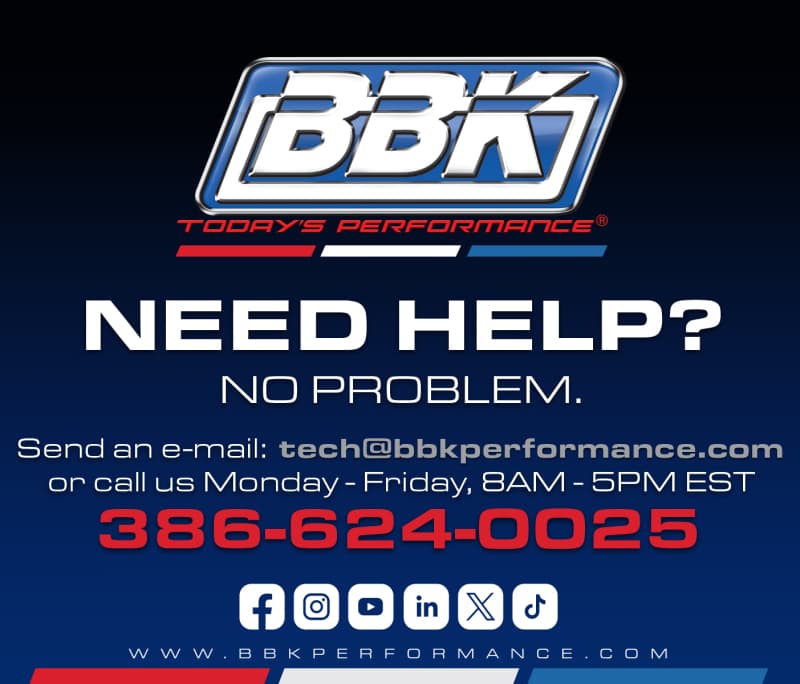 BBK Throttle Body Gasket Set - Installation Instructions