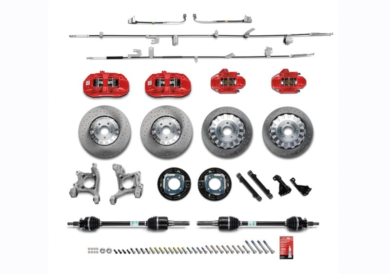 FR Brake Upgrade Kits - Photo - Unmounted
