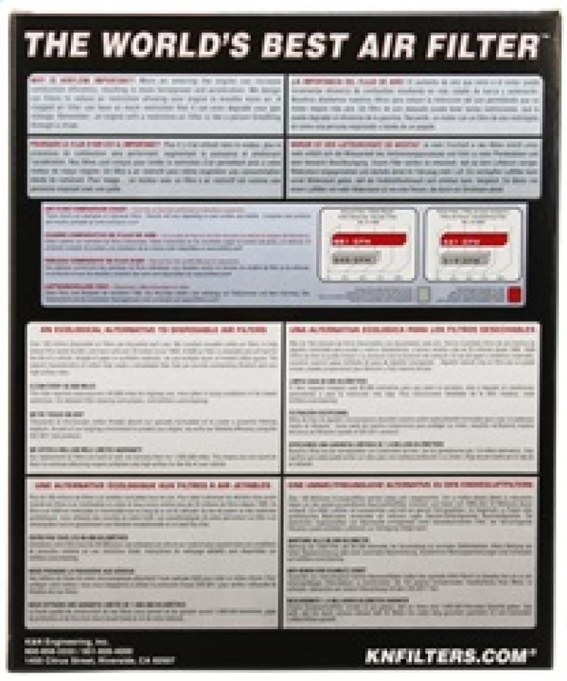 KN Drop in Air Filters - Photo - in package