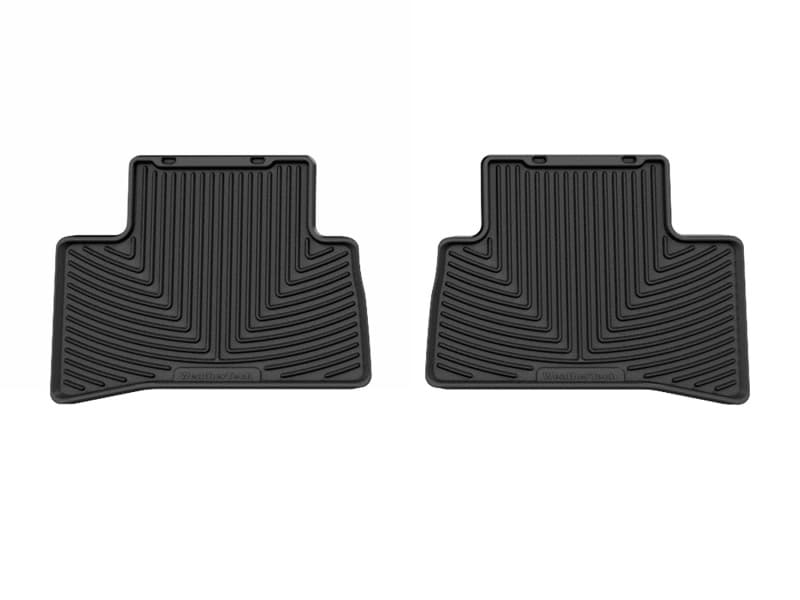 WT Rubber Mats - Rear - Blk