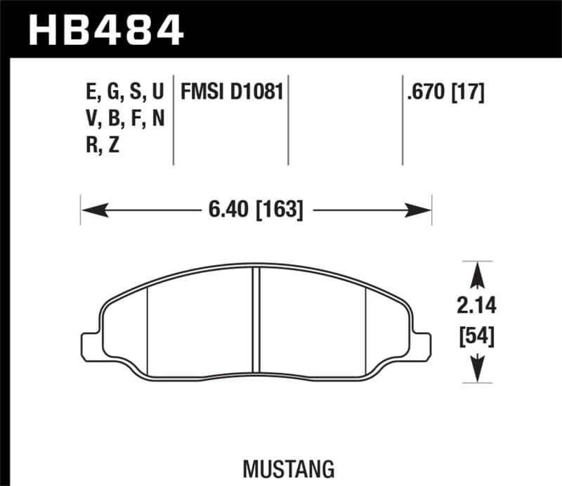 HAWK HPS Brake Pad Sets - Photo - Primary