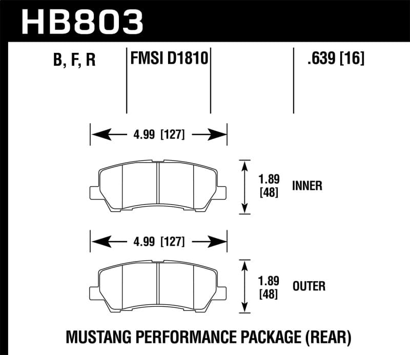 HAWK DTC-60 Brake Pad Sets - Photo - Primary