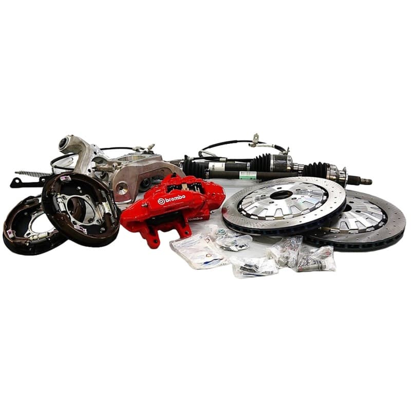 FR Brake Upgrade Kits - Photo - Unmounted