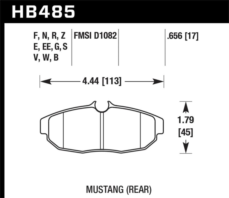 HAWK DTC-60 Brake Pad Sets - Photo - Primary
