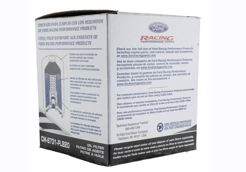 FR Oil Filters - Photo - Unmounted