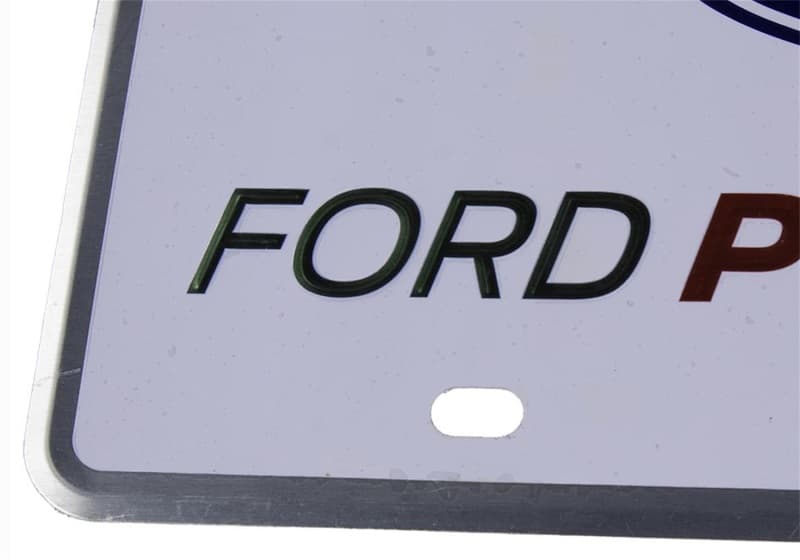 FR Licence Plates - Photo - Unmounted